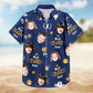 Custom Photo Papa Trophy Dad Personalized Gift Hawaiian Shirt For Personalized Vacation Style And Beach Travel
