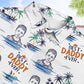 Pencil Drawing Dad Grandpa Custom Photo Personalized Hawaiian Shirt For Warm Weather Events And Casual Wear