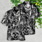 Skull Smoke Kill Hawaiian Shirt Artwork View For Coastal Escapes And Resort Style