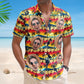 Tropical Sunset Hula Dance Aloha Beach Scene Hawaiian Shirt For Nature Lovers And Coastal Travel