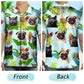 Tropical Funny Beach Vacation Custom Photo Family Hawaiian Shirt For Custom Resort Wear And Summer Trips