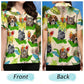Tropical Funny Beach Vacation Custom Photo Family Hawaiian Shirt For Custom Resort Wear And Summer Trips