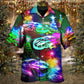 Happy Car Racing Christmas Everything Hawaiian Shirt Design View For Casual Summer Styling