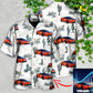 Car Desert Mountains Blooming Cacti Opuntia Saguaro Hawaiian Shirt Artwork View For Coastal Escapes And Resort Style