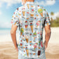 Custom Aloha Coolest Pop Kids Names Personalized Hawaiian Shirt For Coastal Travel And Summer Outings