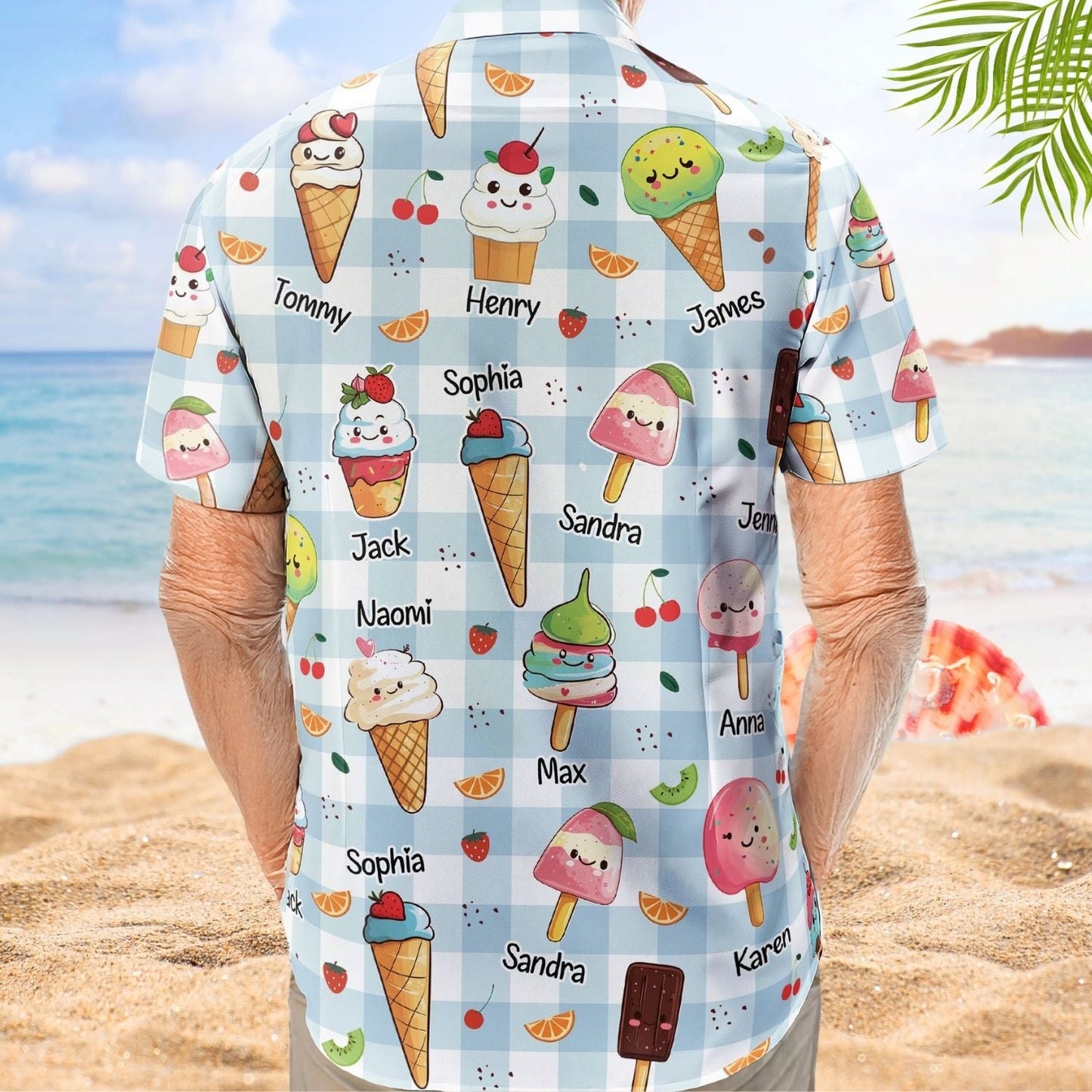Custom Aloha Coolest Pop Kids Names Personalized Hawaiian Shirt For Coastal Travel And Summer Outings