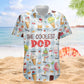 Custom Aloha Coolest Pop Kids Names Personalized Hawaiian Shirt For Coastal Travel And Summer Outings