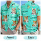 Tropical Dog Custom Photo Dad Island Personalized Hawaiian Shirt For Personalized Vacation Style And Beach Travel