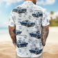 Classic Car Summer Vibes Personalized Hawaiian Shirt For Personalized Vacation Style And Beach Travel