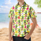 Funny Custom Face Pineapple Personalized Photo Hawaiian Shirt For Personalized Vacation Style And Beach Travel