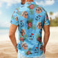 Custom Aloha Wife Summer Vacation Husband Personalized Hawaiian Shirt For Summer Vacation And Beach Travel