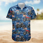 Vintage Bicycle Personalized Aloha Custom Bikes Photo Hawaiian Shirt For Personalized Vacation Style And Beach Travel