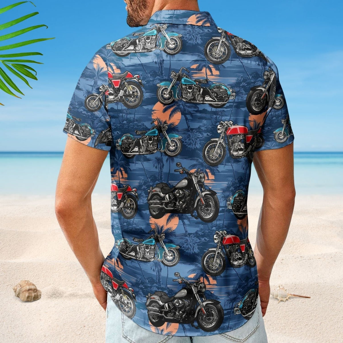 Vintage Bicycle Personalized Aloha Custom Bikes Photo Hawaiian Shirt For Personalized Vacation Style And Beach Travel