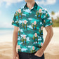 Funny Fishing Man Angler Theme Personalized Photo Hawaiian Shirt For Personalized Vacation Style And Beach Travel