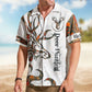 Deer Personalized Hunting Aloha Camo Realtree Custom Hawaiian Shirt For Personalized Vacation Style And Beach Travel