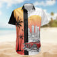 Retro Car Custom Photo Muscle Men Husband Hawaiian Shirt For Beach Days And Outdoor Gatherings