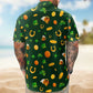 Dog Custom Pet Face St Patrick's Day Hawaiian Shirt For Coastal Travel And Summer Outings