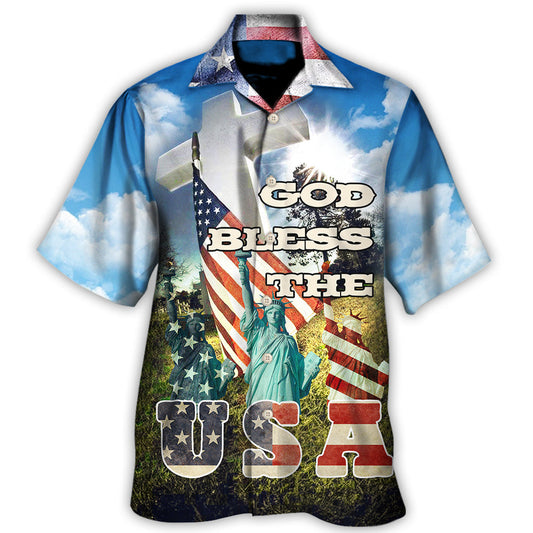 America God Bless Limited Edition – Hawaiian Shirt