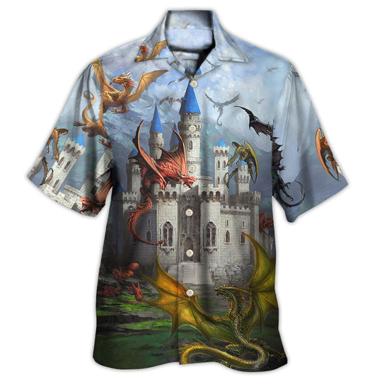 Dragon Ancient Power Hawaiian Shirt For Summer Vacation And Island Inspired Style