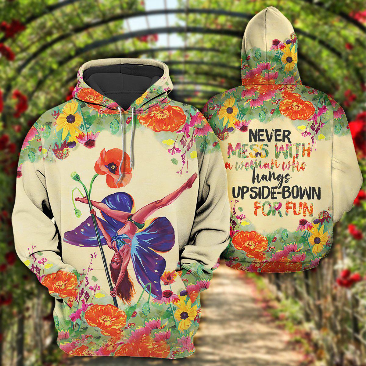 Pole Dance Fun Hoodie For Active Interests Outdoor Trips And Everyday Style