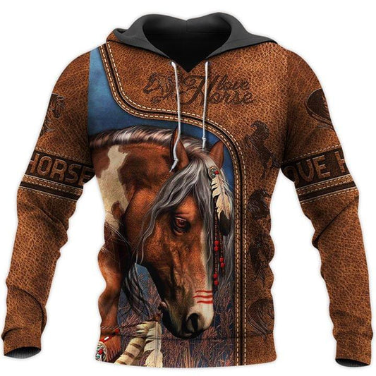 Horse Lover Forever Hoodie For Ranch Style Adventures Daily Wear And Thoughtful Gifts
