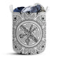 Hairstylist Mandala Style Laundry Basket For Bathroom Bedroom Storage