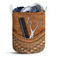 Hairstylist Rattan Texture Laundry Basket For Bathroom Bedroom Storage