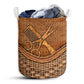 Hairstylist Rattan Texture Laundry Basket For Bathroom Bedroom Storage