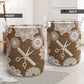 Hairstylist Lace Handmade Laundry Basket For Room Home Organizer