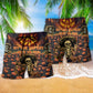 Halloween Eff You See Kay Why Oh You Hawaiian Beach Shorts For Coastal Trips And Outdoor Wear