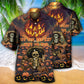 Halloween Eff Kay Fire Hawaiian Shirt For Warm Weather Adventures And Everyday Comfort