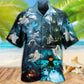 Halloween Night Boo Scary Vibes Hawaiian Shirt Design View For Resort Travel And Thoughtful Gifting