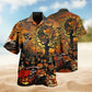 Halloween Skull Hawaiian Shirt For Island Vacations, Resort Wear, And Relaxed Seasonal Style