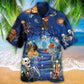 Halloween Already Dead Hawaiian Shirt Artwork Detail For Tropical Trips And Casual Outings