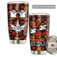 Halloween Boo Bee Pumpkin Personalized 20 Oz Tumbler For Coffee Travel And Daily Drinks