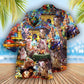 Hamster Hawaiian Shirt With Detailed Graphic For Island Trips Summer Gatherings And Comfortable Daily Wear