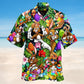 Easter Bunny Friends Hawaiian Shirt For Island Getaways Beach Parties And Comfortable Vacation Style