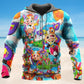 Happy Cows Love Animals Hoodie For Relaxed Streetwear Weekend Travel And Everyday Style