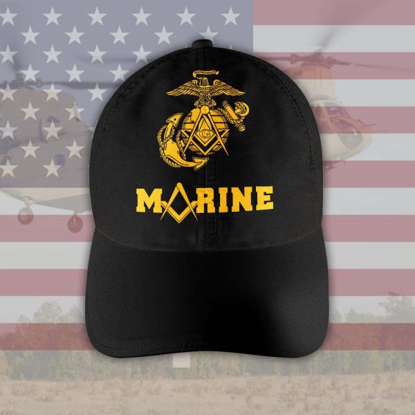 Military Masonic Symbol Classic Cap For Everyday Accessories Vacations And Outdoor Fun