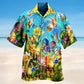 Easter Have A Blessed Butterfly Hawaiian Shirt For Summer Vacation Beach Travel And Relaxed Casual Wear
