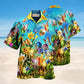 Easter Have A Blessed Butterfly Hawaiian Shirt For Summer Vacation Beach Travel And Relaxed Casual Wear