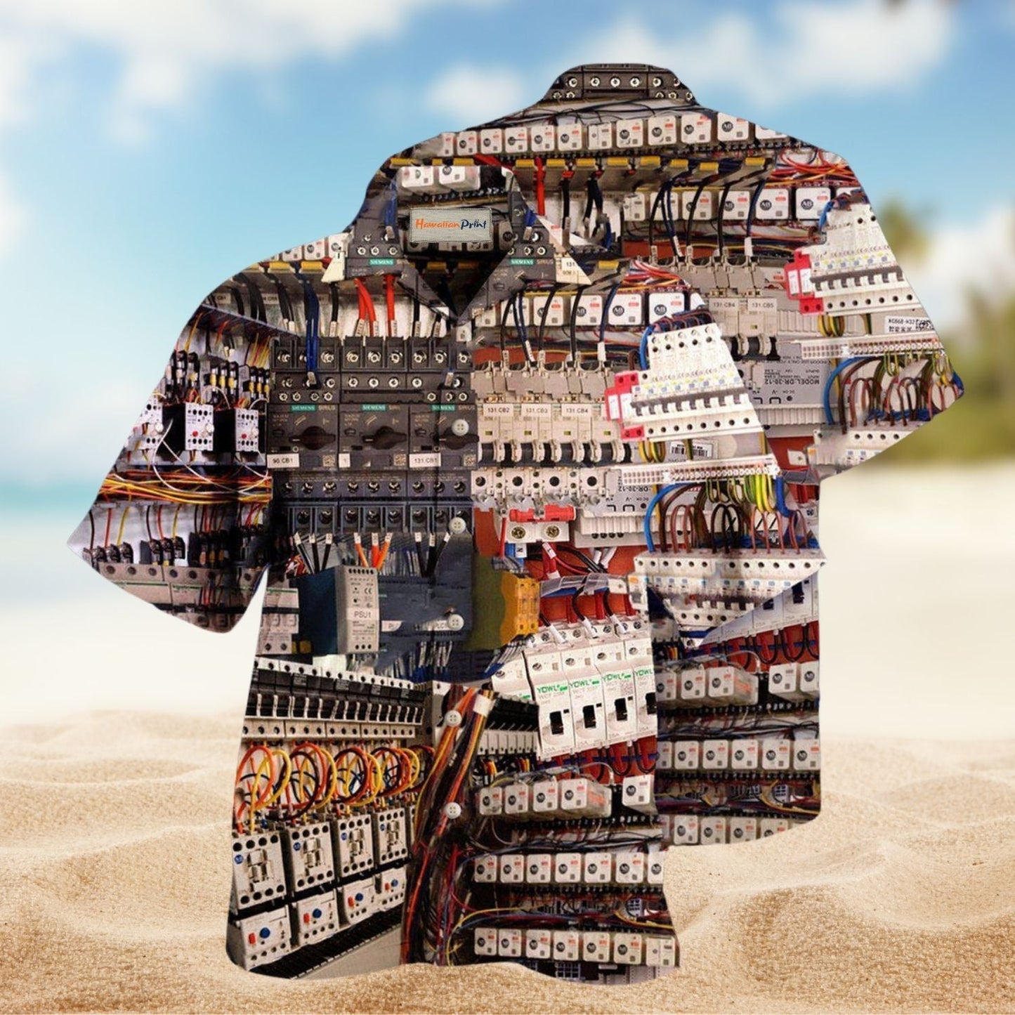 Reliable Electrician Hawaiian Shirt For Tropical Holidays Career Pride And Comfortable Everyday Wear