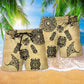 Hawaii Hawaiian Culture Vintage Hawaiian Print Beach Shorts For Resort Trips And Poolside Style