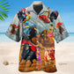 Creative Bull Fighting Hawaiian Shirt For Beach Days, Summer Outings, And Thoughtful Gift Giving