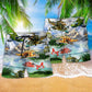 Helicopter Pilot Freedom Landscape Beach Shorts Design View For Comfortable Resort And Beach Styling