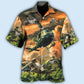 Cute Helicopter Hawaiian Shirt For Racing Fans, Summer Outings, And Relaxed Vacation Wear