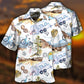 Creative Hiking Adventure Hawaiian Shirt For Tropical Holidays, Outdoor Gatherings, And Everyday Comfort