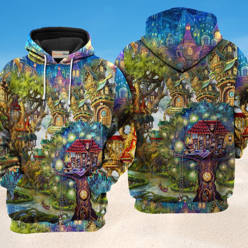 Hippie Colorful Peace Life Hoodie For Colorful Outings Music Events And Everyday Style