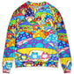 Hippie Frog Mushroom Peace Sweater For Psychedelic Art Fans Outdoor Events And Distinctive Gifts