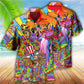 Bohemian Independence Day American Hawaiian Shirt Artwork View For Coastal Escapes And Resort Style